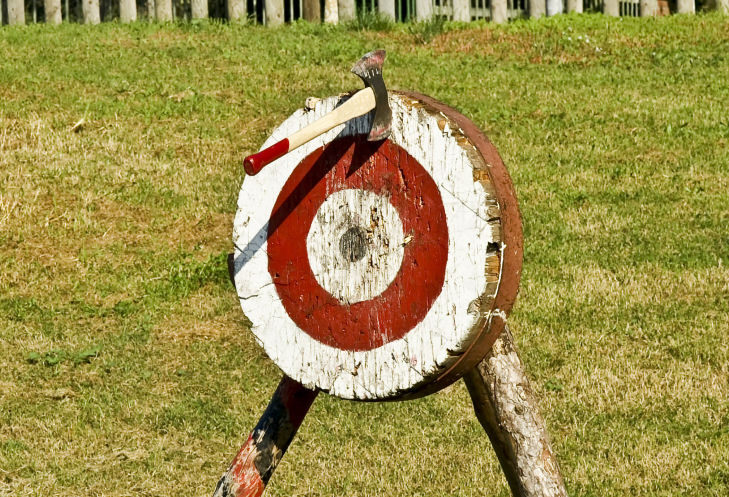 Axe throwing image new